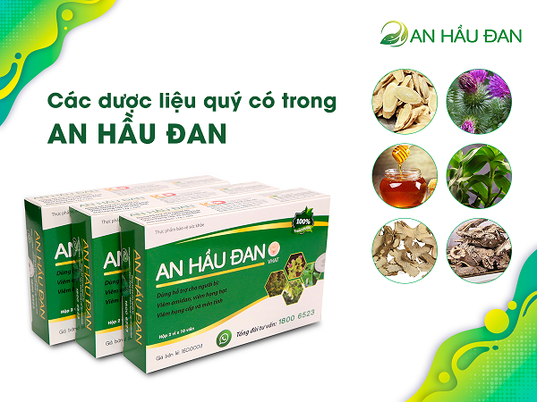 trị amidan an hầu đan