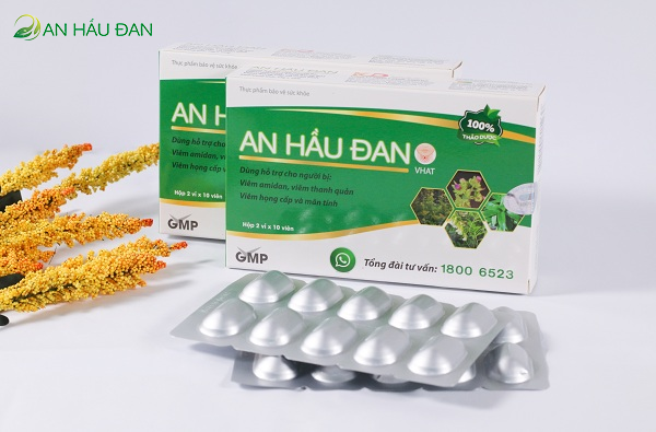 trị amidan an hầu đan