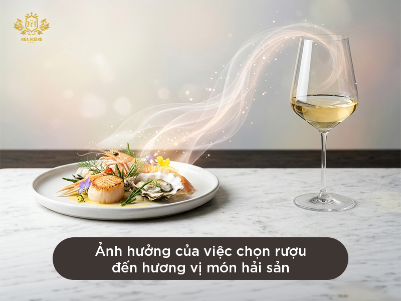 Ăn hải sản nên chọn rượu gì để “đúng bài”?