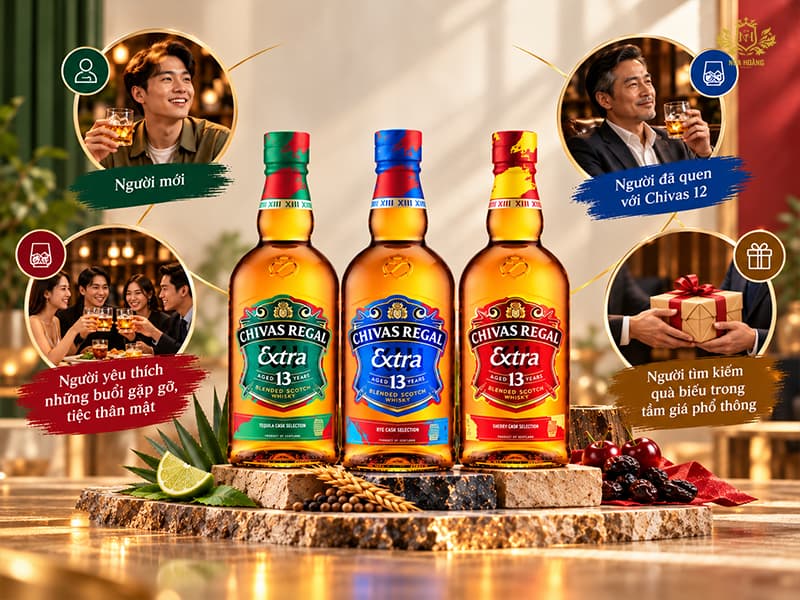 Giá Chivas 13 tháng 10/2026, so sánh các phiên bản