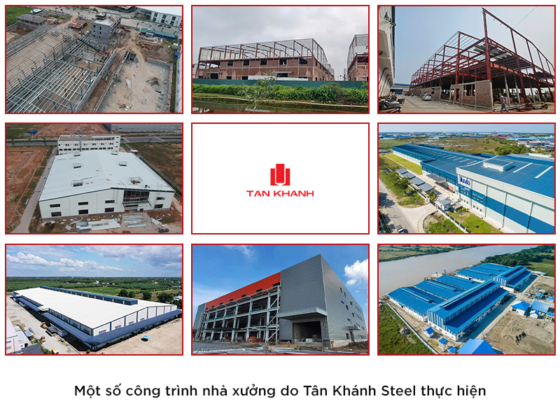 Giải pháp thi công nhà xưởng trong khu công nghiệp: Nhanh chuẩn – an toàn cùng Tân Khánh Steel