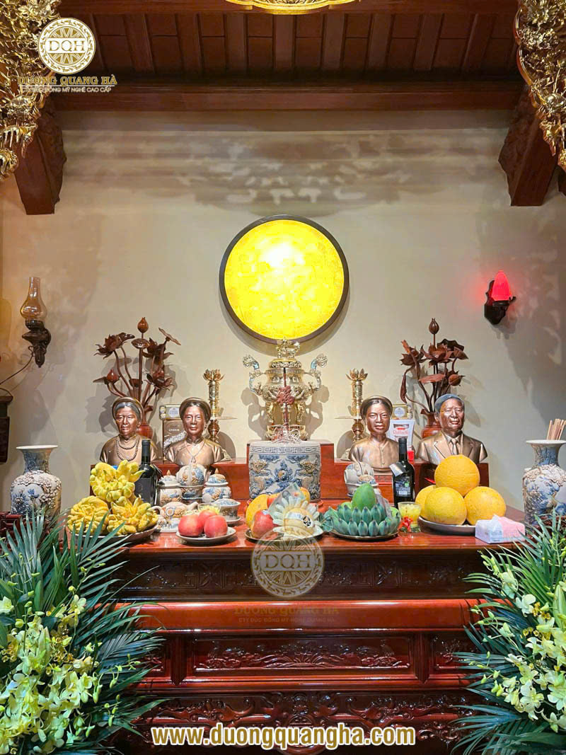 đúc tượng đồng chân dung