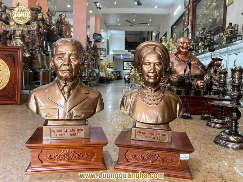 đúc tượng đồng chân dung