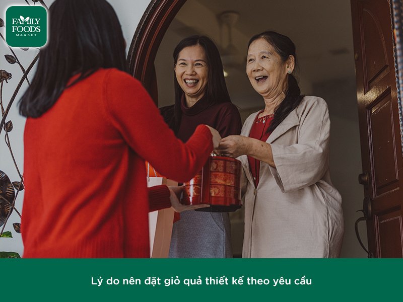 Giỏ quả thiết kế theo yêu cầu sang trọng, đẳng cấp, đặt hàng giao nhanh