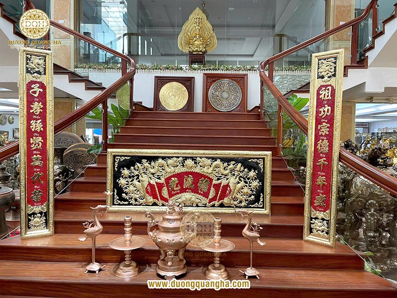 mẫu hoành phi câu đối