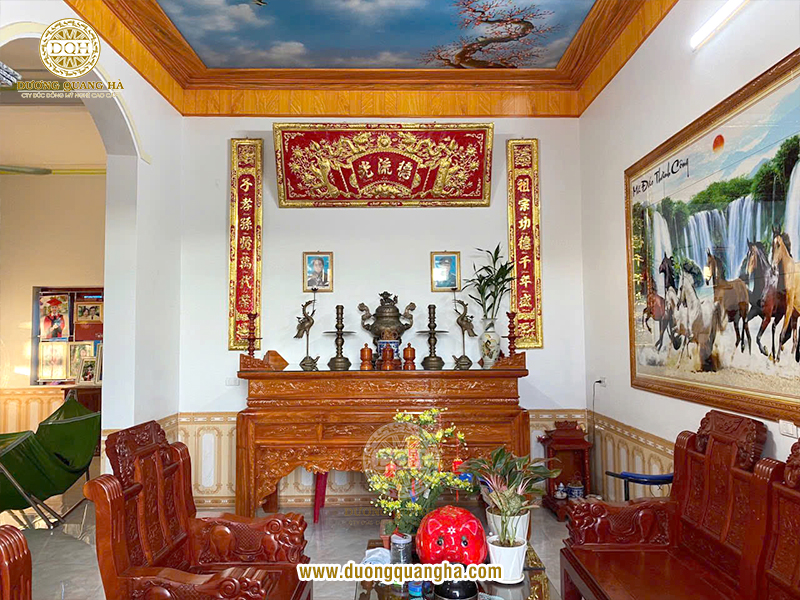 mẫu hoành phi câu đối