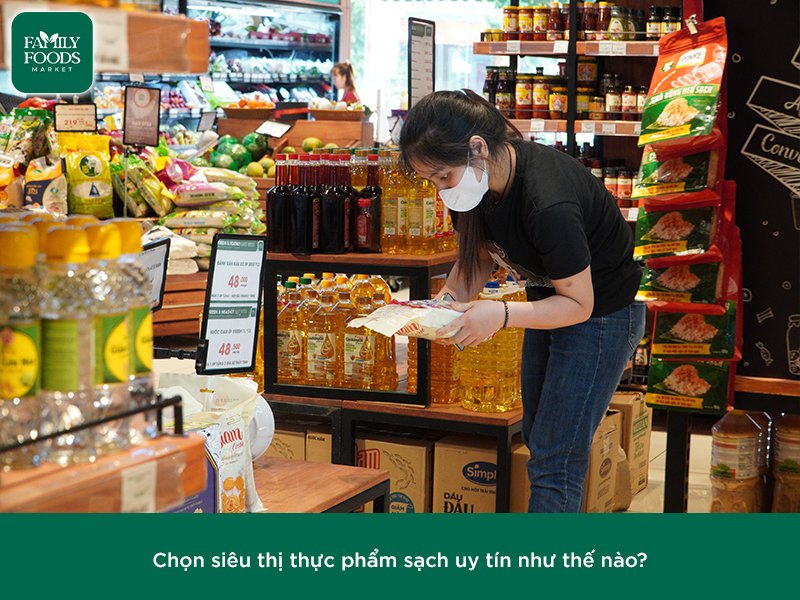 siêu thị thực phẩm sạch 