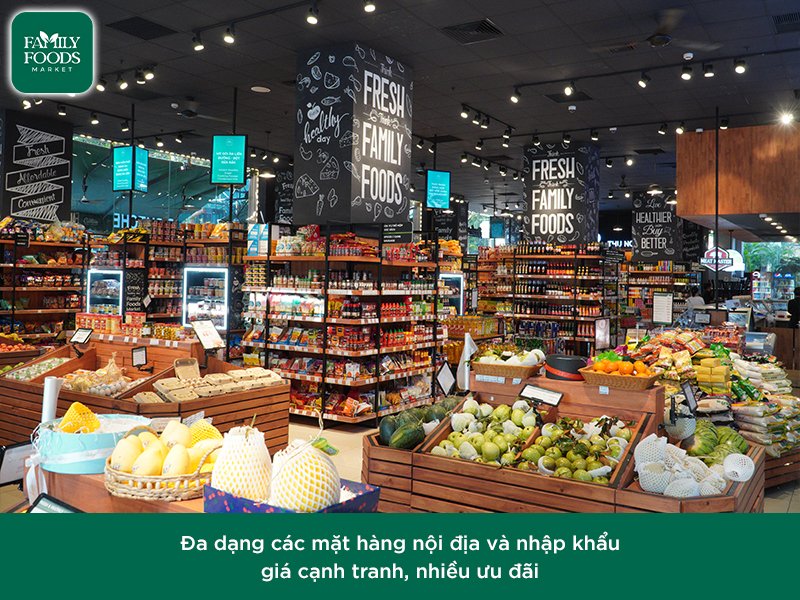 siêu thị thực phẩm sạch 
