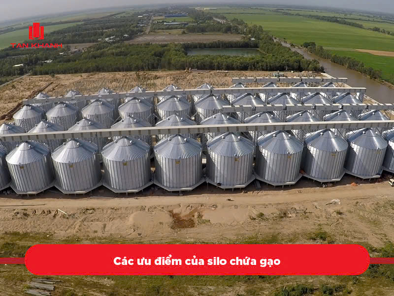 silo chứa gạo