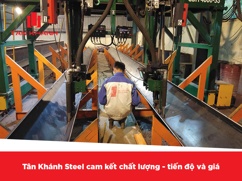 Tân Khánh Steel – Đơn vị sản xuất kết cấu thép chuyên nghiệp, uy tín trên toàn quốc