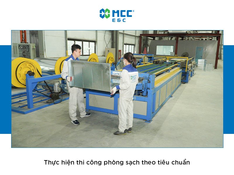 Tại sao dịch vụ thi công phòng sạch MCC E&C được đánh giá cao?