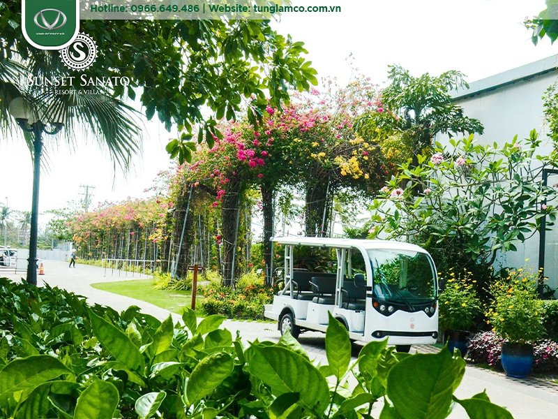 Đầu tư xe điện resort: Doanh nghiệp phát triển du lịch xanh