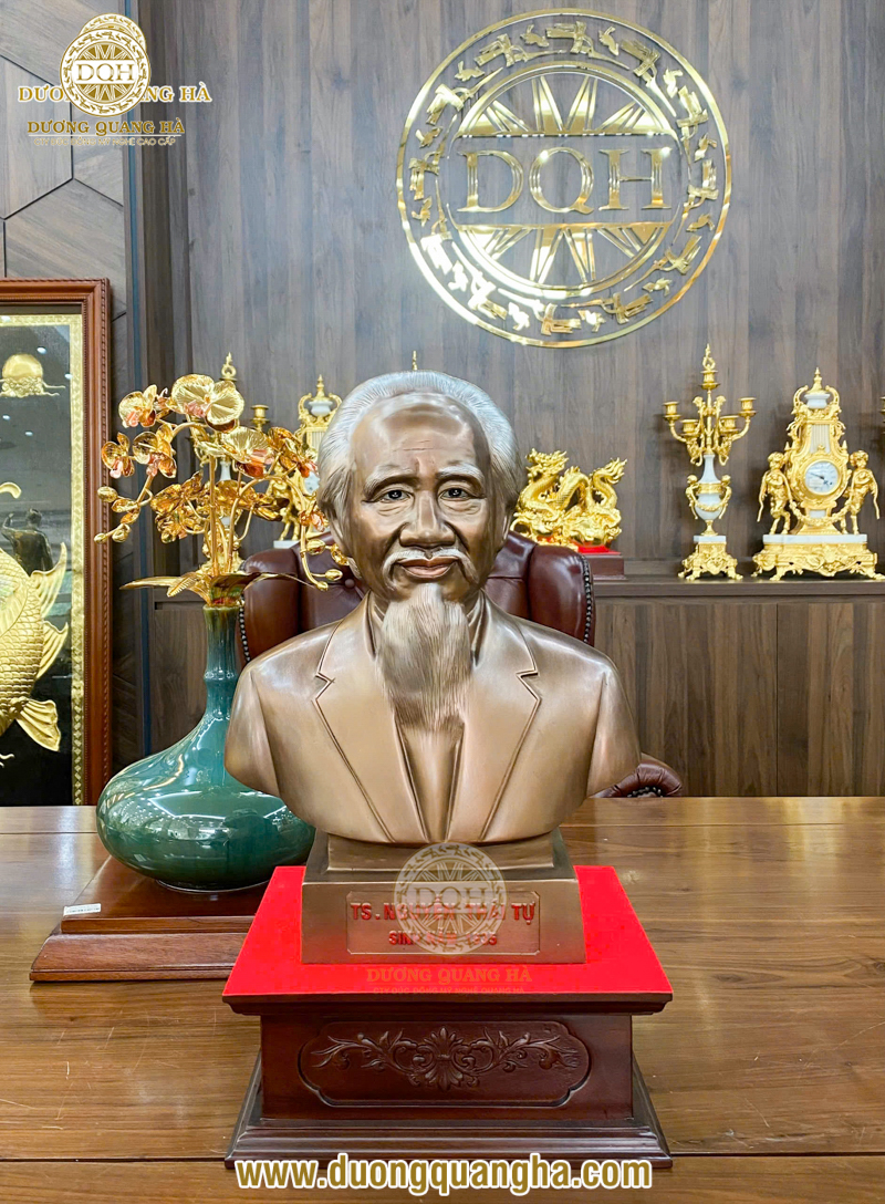 Đúc tượng đồng chân dung - Lưu giữ diện mạo và dấu ấn cá nhân theo thời gian