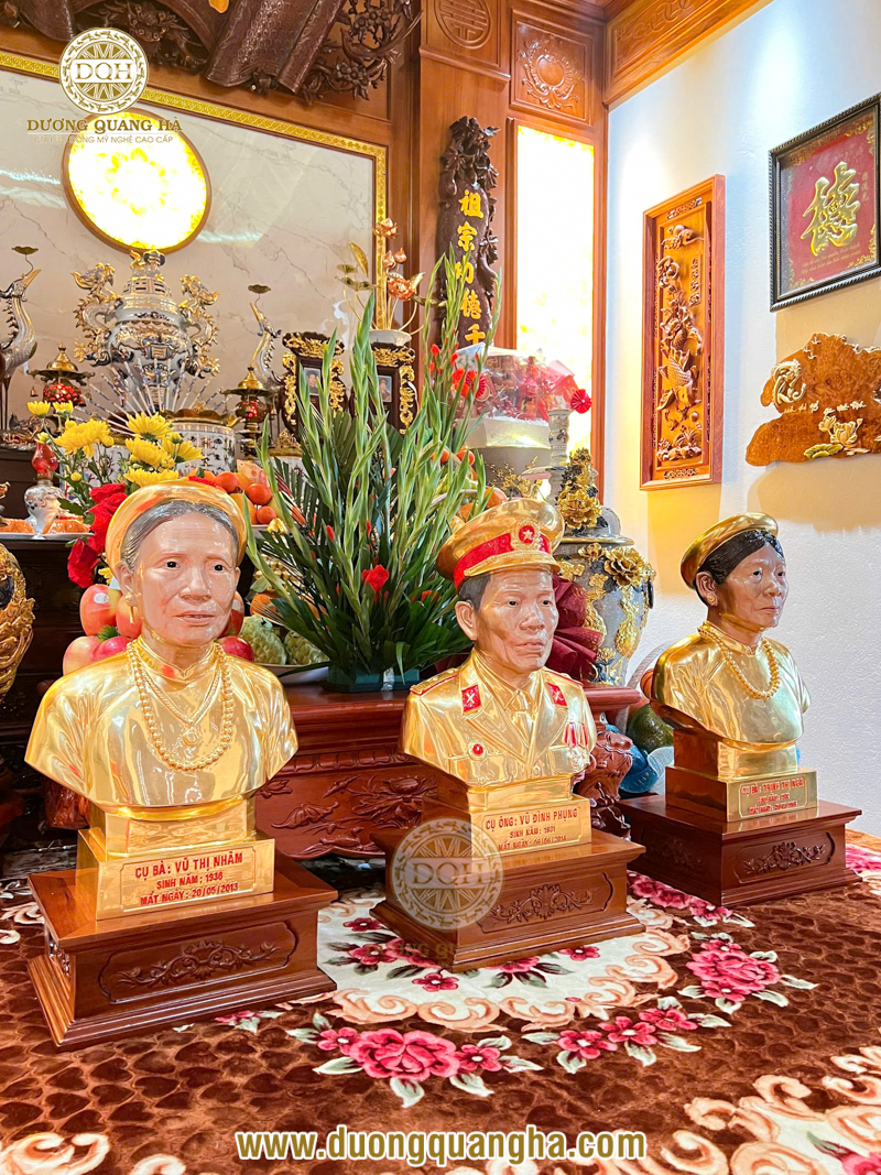 Đúc tượng đồng chân dung - Lưu giữ diện mạo và dấu ấn cá nhân theo thời gian