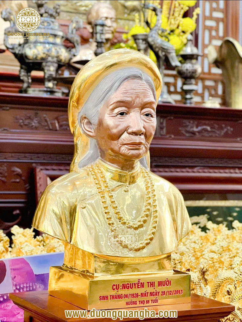 Đúc tượng đồng chân dung - Lưu giữ diện mạo và dấu ấn cá nhân theo thời gian