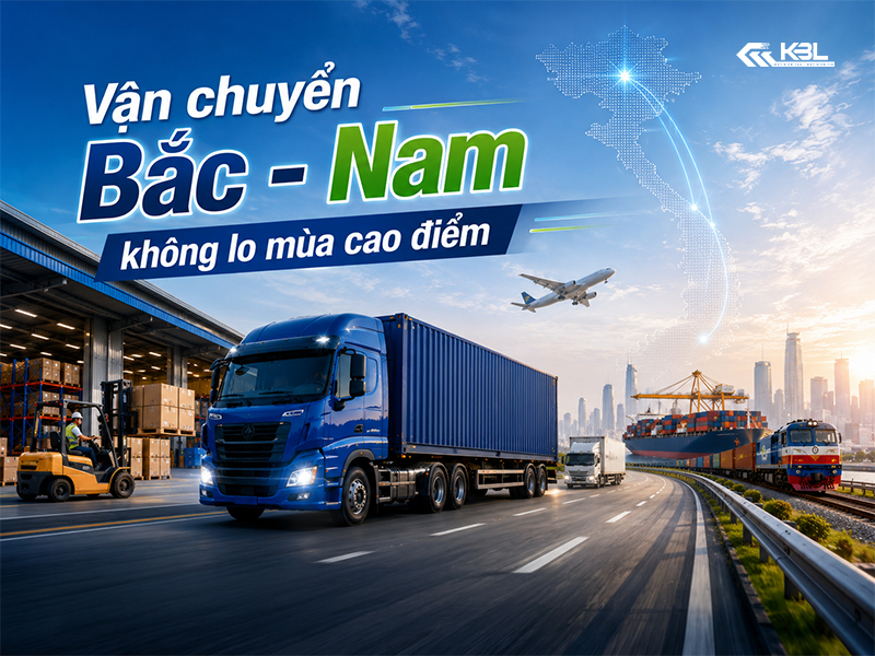 Kinh Bắc Logistics - Đơn vị vận tải Bắc Nam uy tín cho doanh nghiệp sản xuất và phân phối