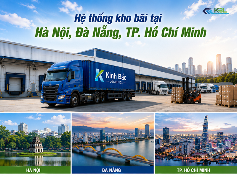 Kinh Bắc Logistics - Đơn vị vận tải Bắc Nam uy tín cho doanh nghiệp sản xuất và phân phối