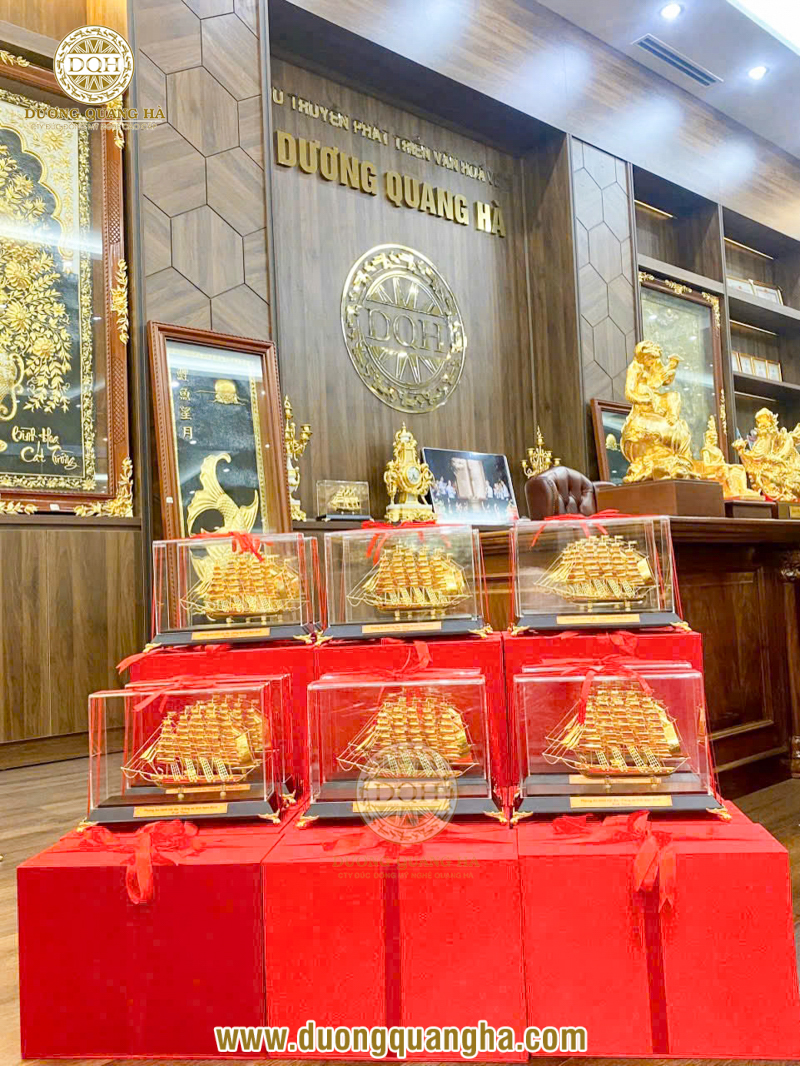 quà tặng mạ vàng 24K