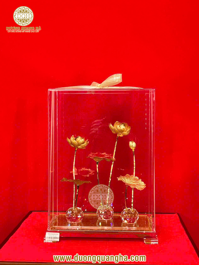 quà tặng mạ vàng 24K