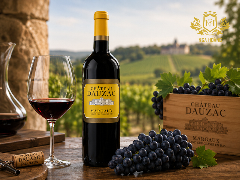 Rượu vang đỏ Château Dauzac Margaux 