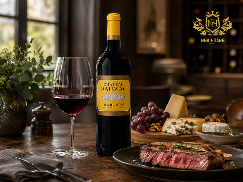Rượu vang đỏ Château Dauzac Margaux 