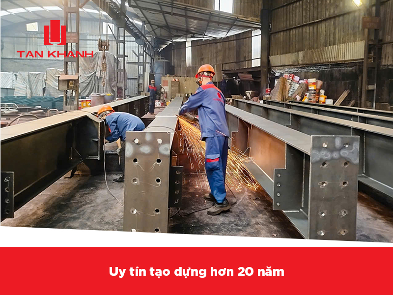 Tân Khánh Steel – Đơn vị sản xuất kết cấu thép chuyên nghiệp, uy tín trên toàn quốc