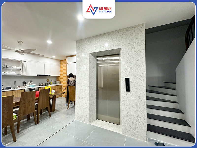 Thang máy gia đình 300–450kg – Giải pháp tải trọng được nhiều gia chủ lựa chọn
