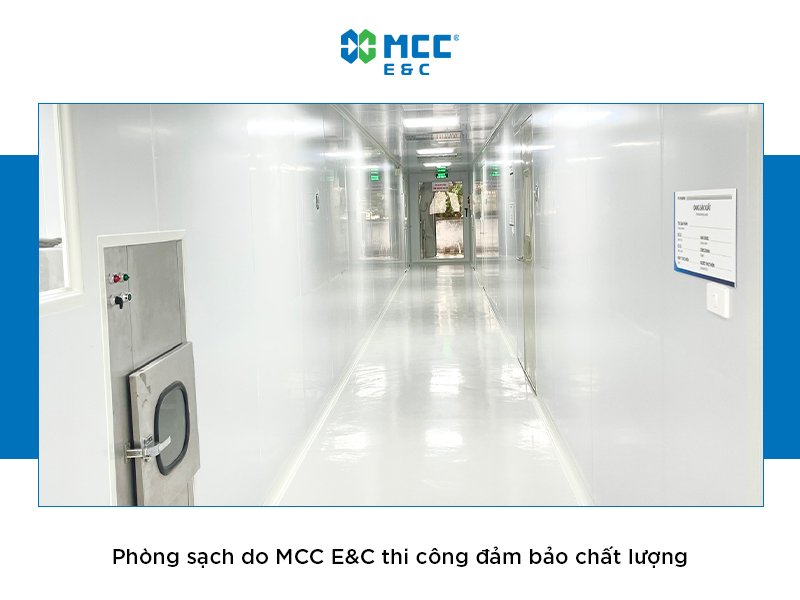 Tại sao dịch vụ thi công phòng sạch MCC E&C được đánh giá cao?