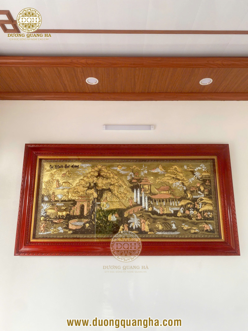 tranh bằng đồng